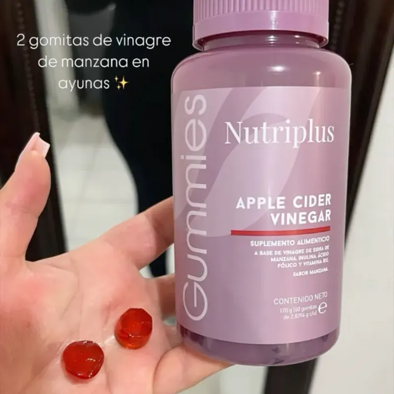 ✨ Gomitas de Vinagre de Manzana – Nutriplus Farmasi ✨