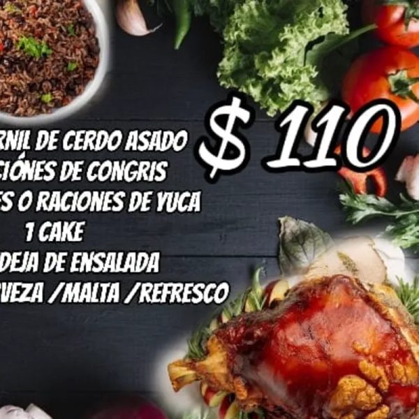 Cena con el sazón cubano 