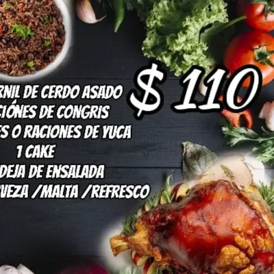 Cena con el sazón cubano 