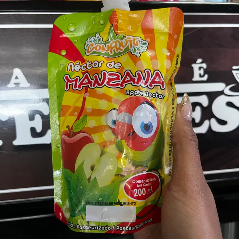Nectar de manzana de bolsita