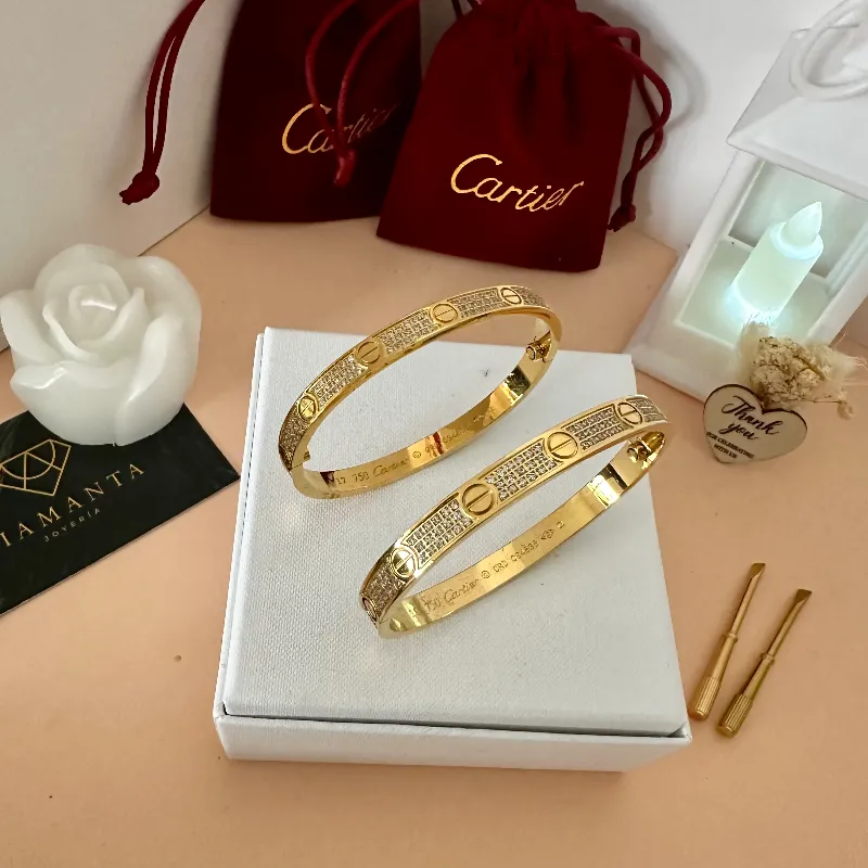 Pulsera Love Cartier Talla 19cm