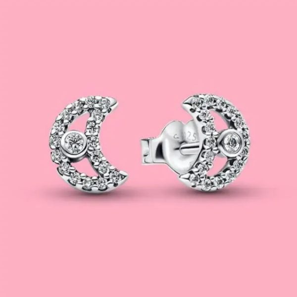 Aretes Pandora Lunita