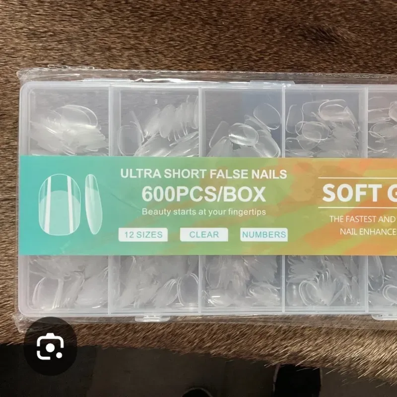 Uñas full cover 600 piezas