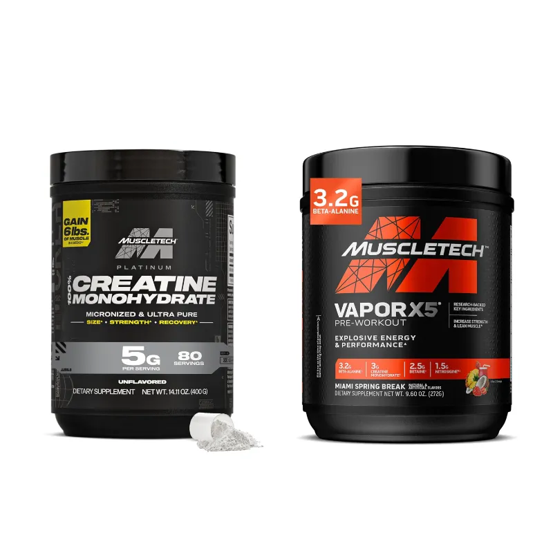 Creatina Platinum + Pre-Entreno