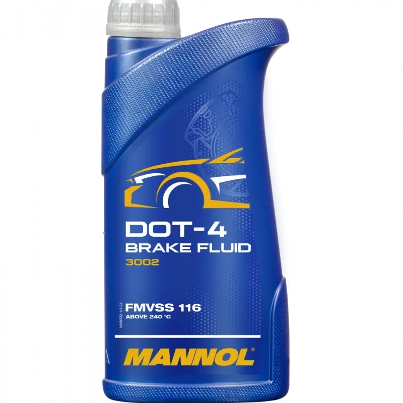 Liquido de Freno DOT 4 MANNOL 1 L  .