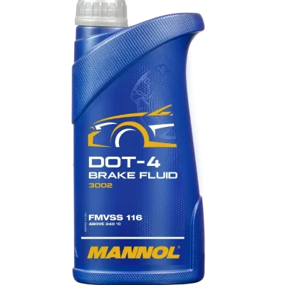 Liquido de Freno DOT 4 MANNOL 1 L  .