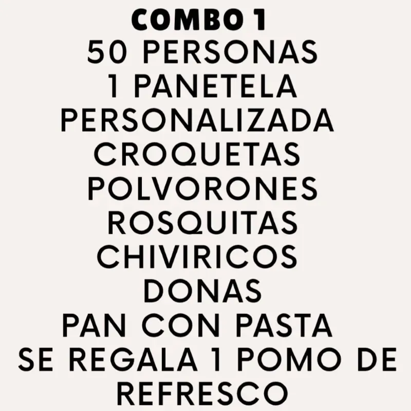 Combo de cumpleñaos 1