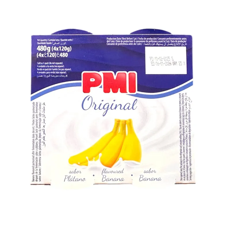 Yogurt de Plátano "PMI" 100gr