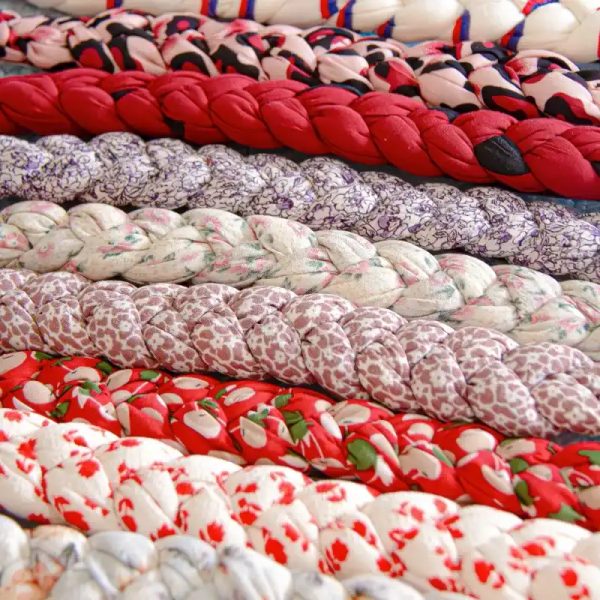 Diademas trenzadas estampadas