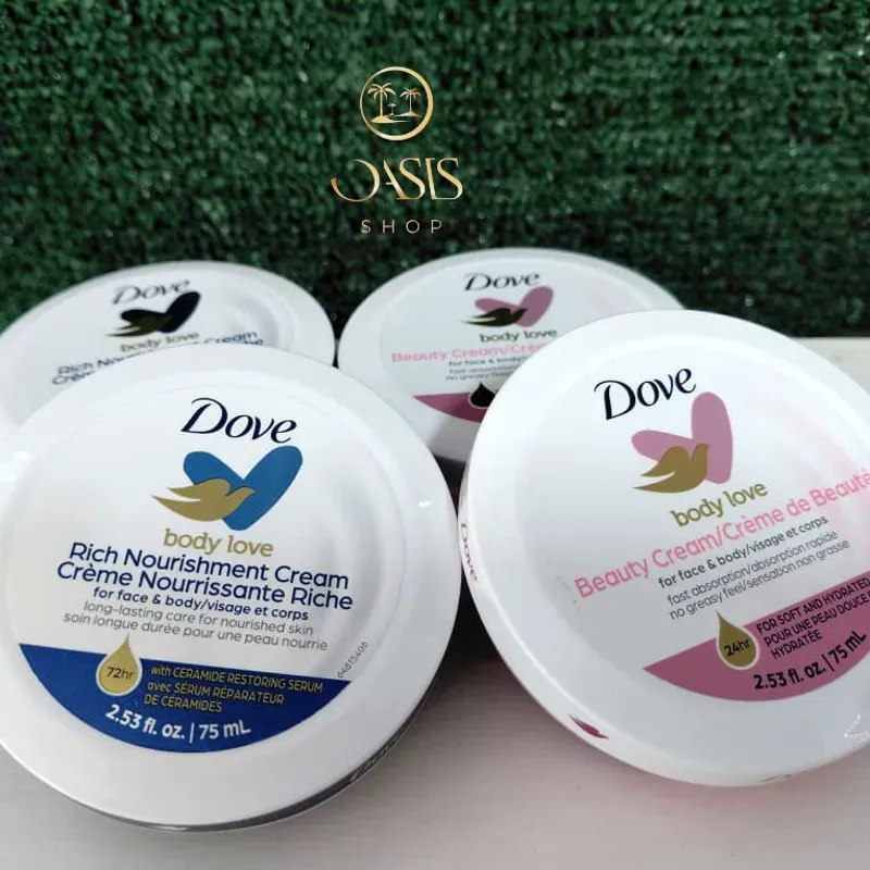 Crema cuerpo y rostro Dove