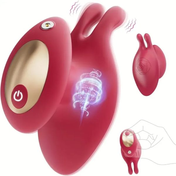 ‼️ Mini Vibrador de Dedos «Sweet Heart»: El Conejito que Cabe en tu Mano‼️
