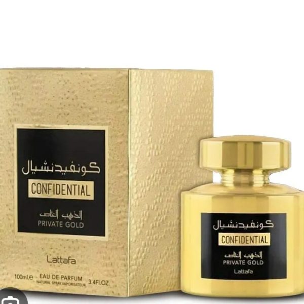 Lattafa Confidential Private Gold 100ml eau de parfum