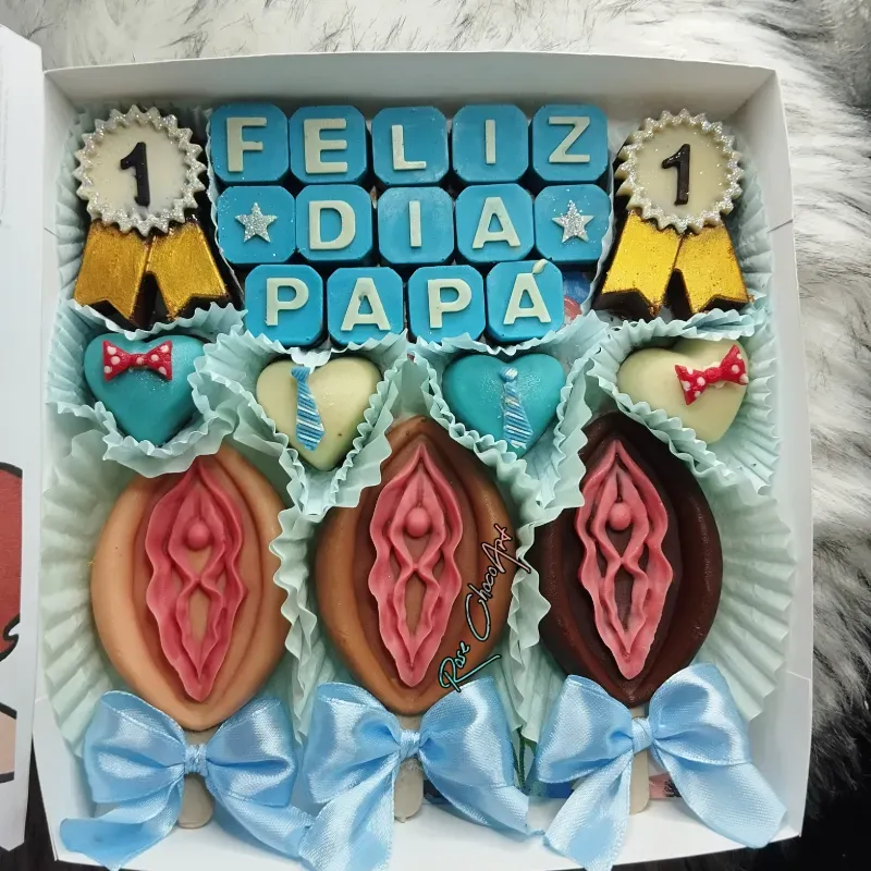 Caja de paletas para adultos femenina