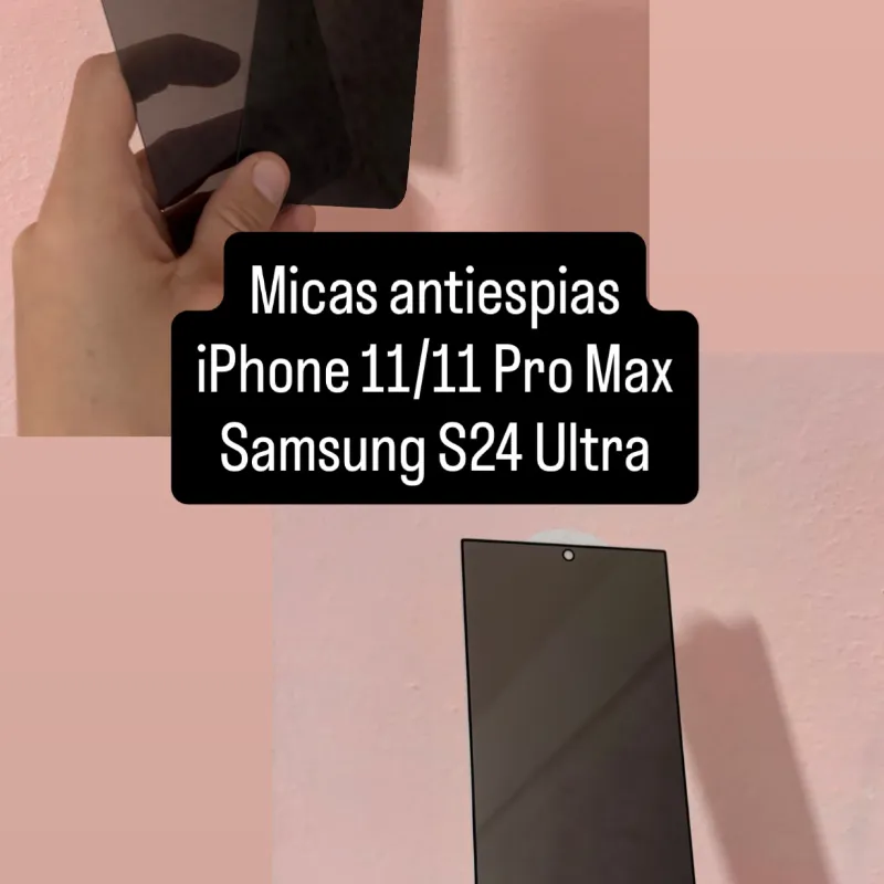 Micas Antiespias de pantalla para Iphone y androide