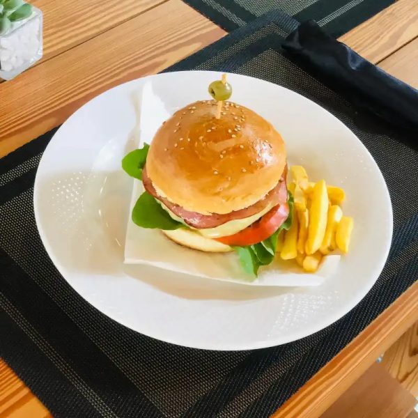 Hamburguesa de Res 