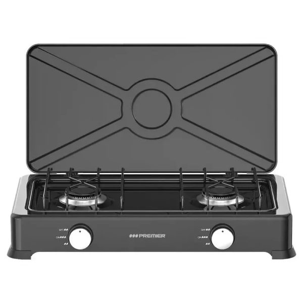 Cocina de gas 2 quemadores Premier