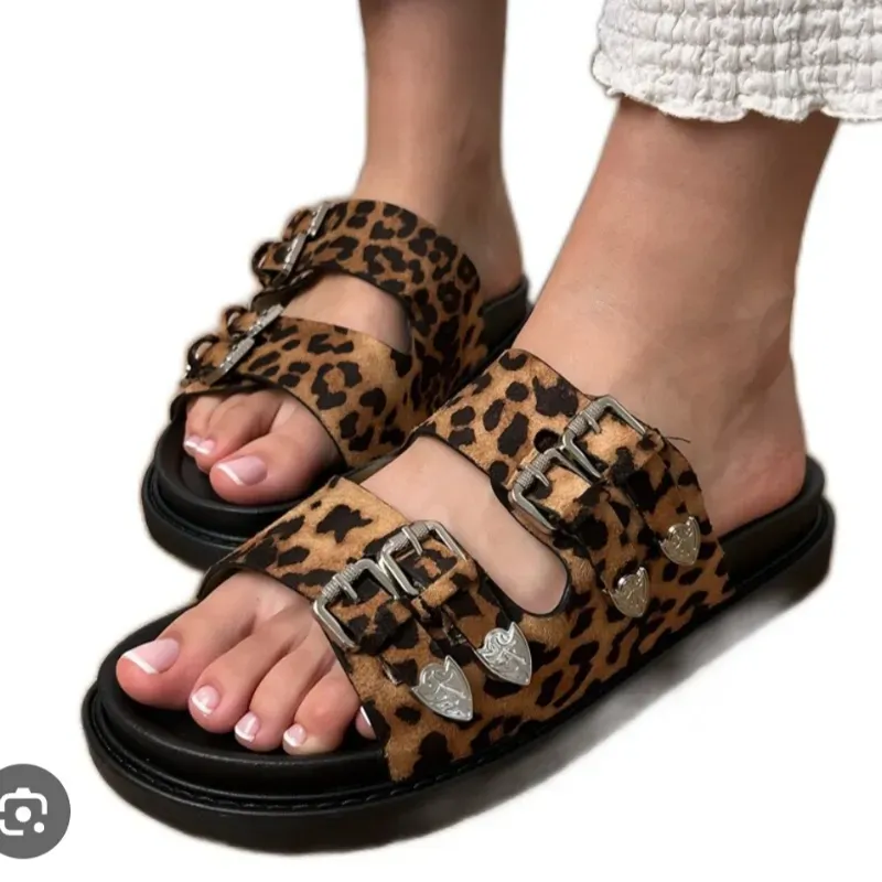 Sandalias Animal Print