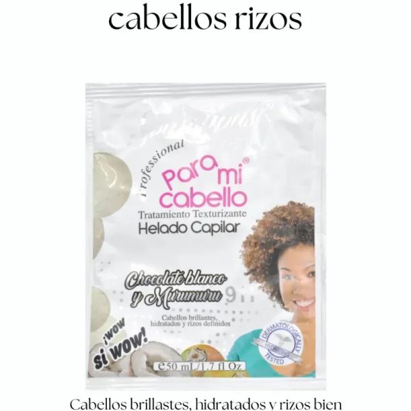 Tratamiento texturizante para cabello rizo