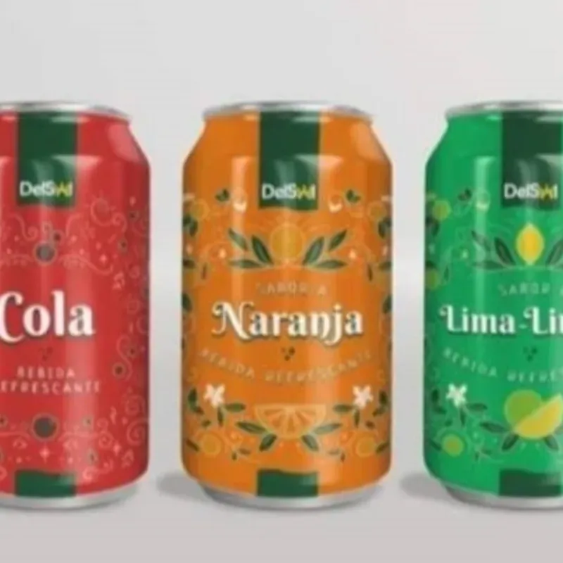 Caja de refrescos gaseados