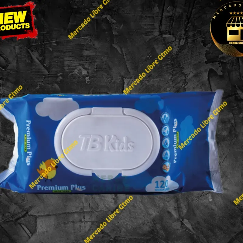 Toallitas Humedas de 120 unidades