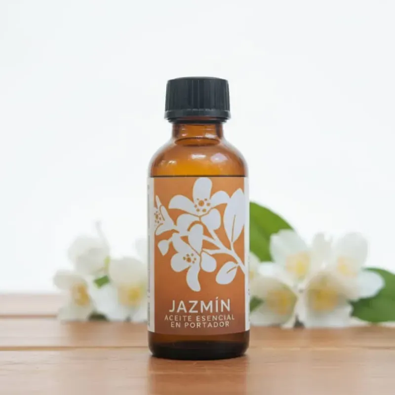 Aceite esencial de Jazmin en portador