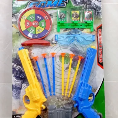 PISTOLAS GRANDES CON DIANA Y GAFAS 