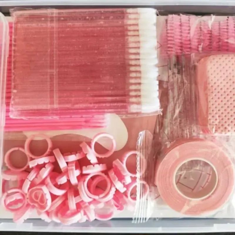 Kit para colocación de pestañas