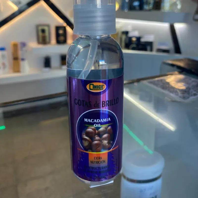 Gotas de brillo/ Aceite de macadamia