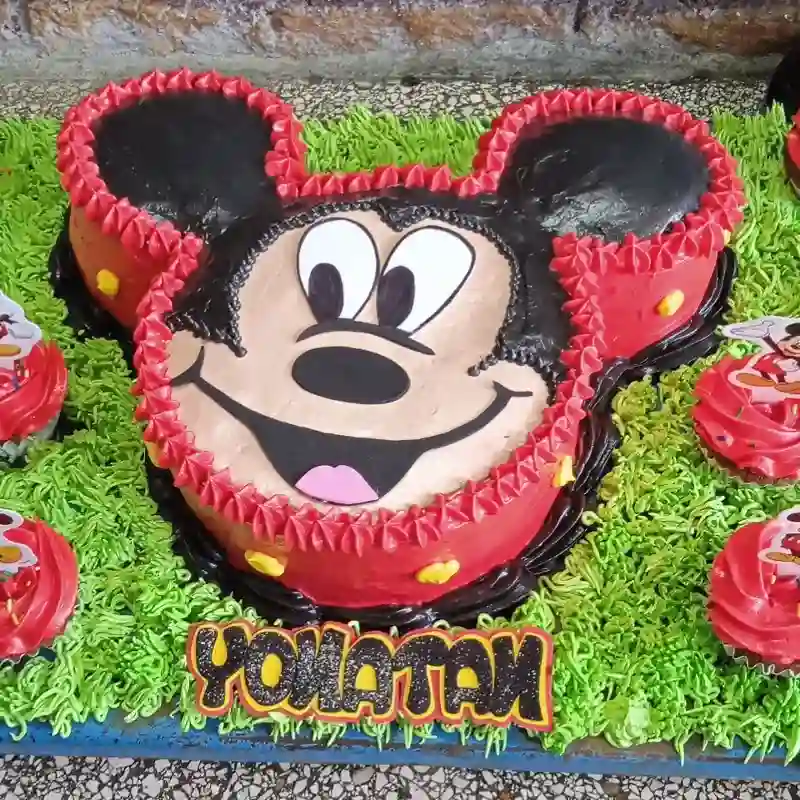 Cara de Mickey mouse