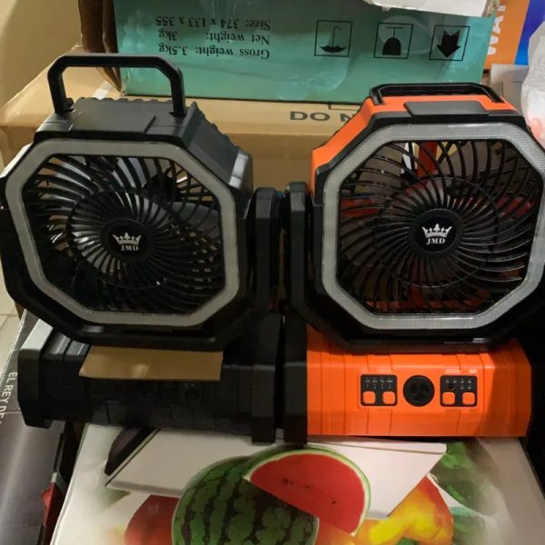 Ventilador recargable jmd f6