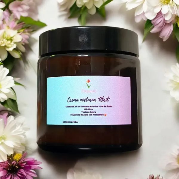 Crema nocturna "Abril" ✨