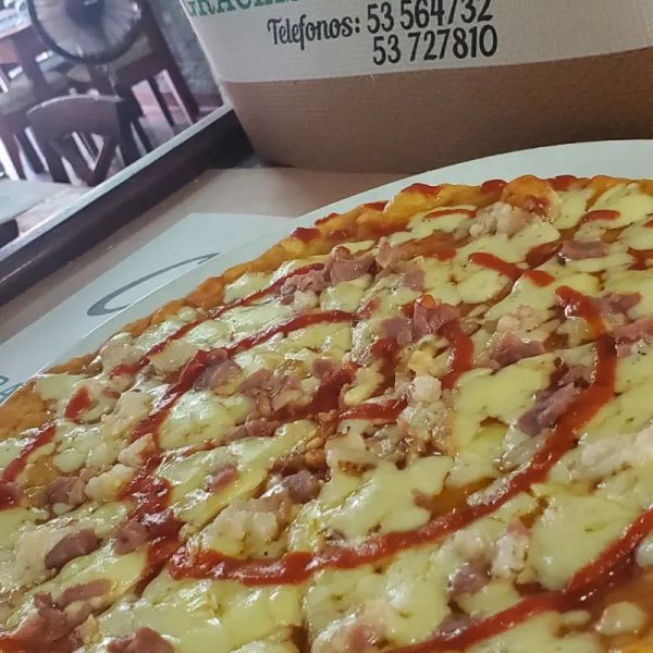 Pizza de bacon