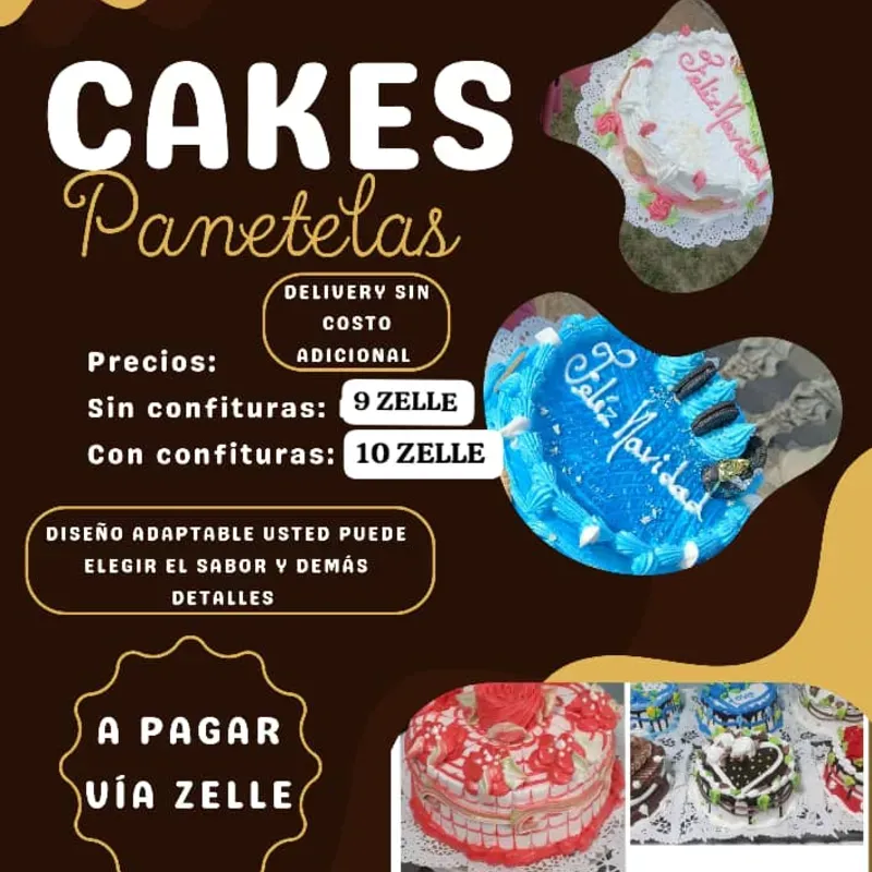 Cakes, panetelas, pasteles