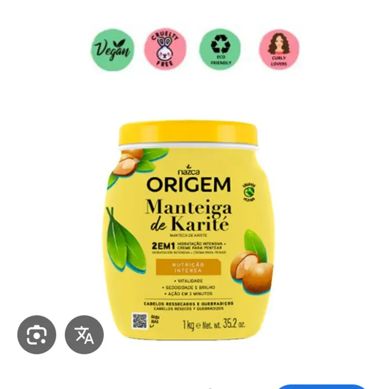 Origem Manteca de Karite