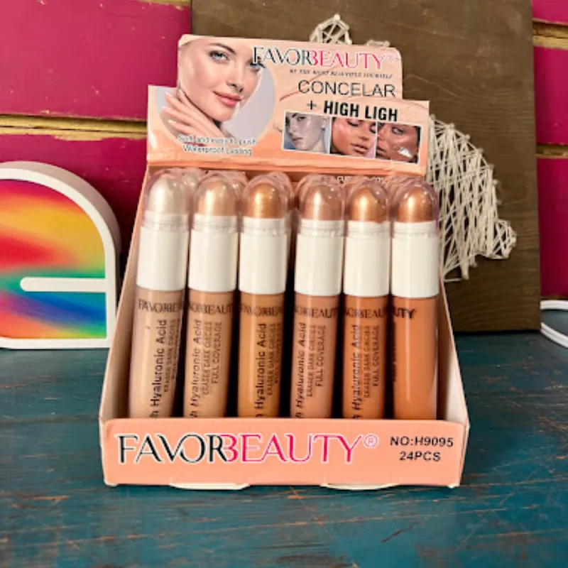 Corrector con iluminador