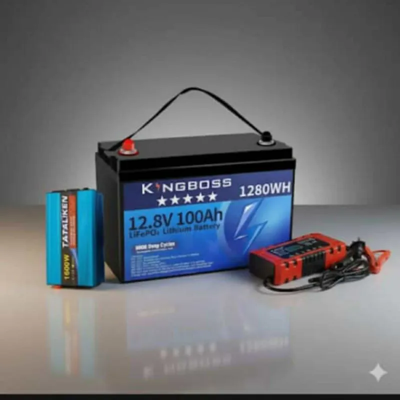 Combo de convertidor +cargador + batería