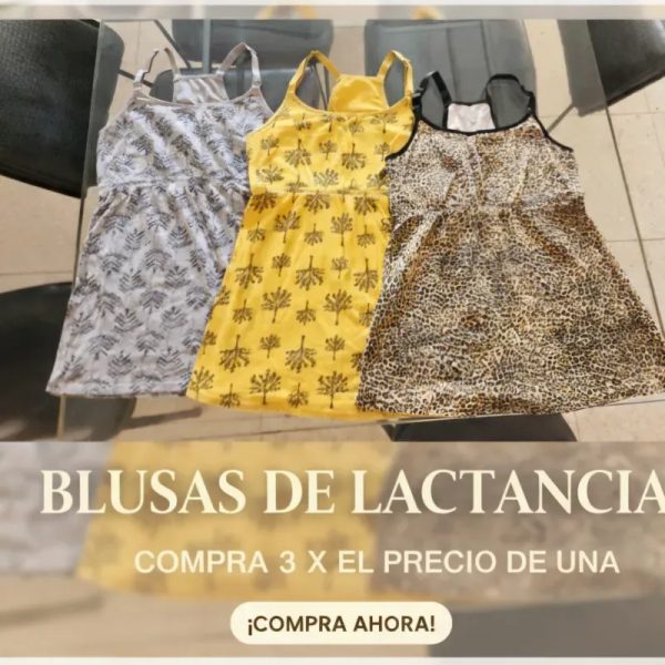 Blusas para lactancia