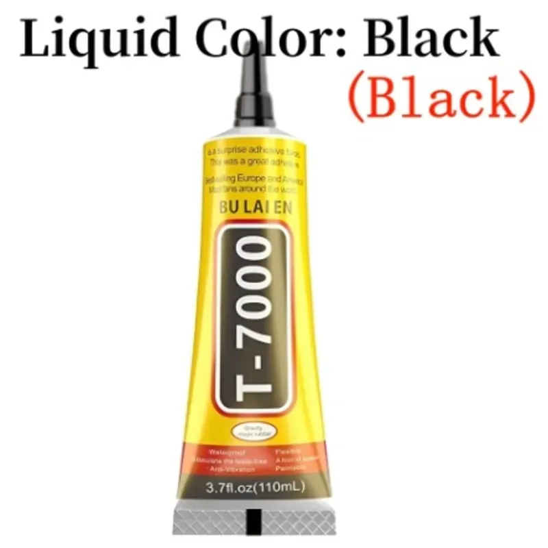 Pegamento de pantallas.Para talleres  B -7000.110 ml.3.7 fl.oz NEGRO
