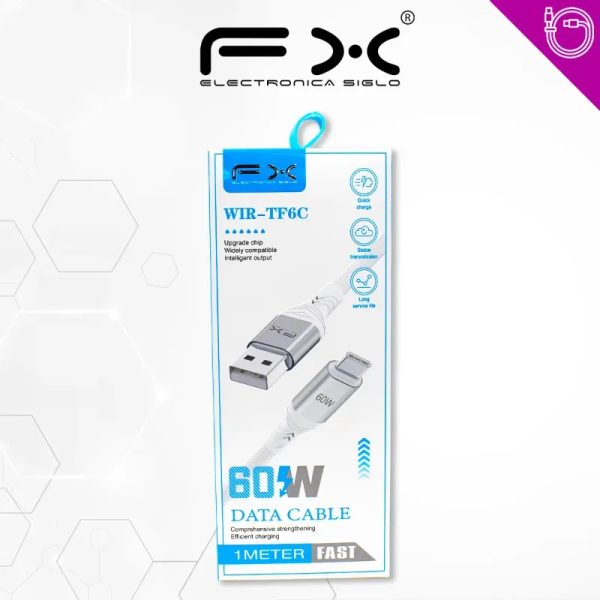 CABLE PUERTO C 60W.