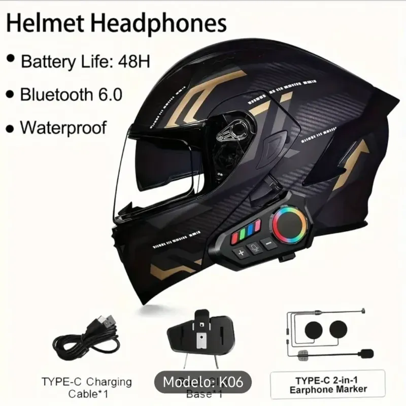 Auriculares para casco de moto
