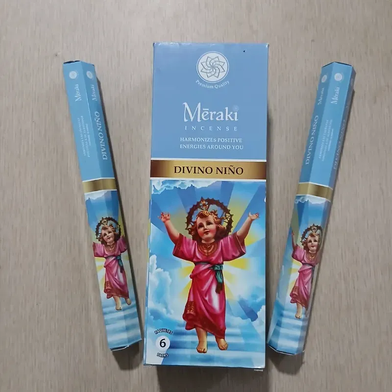 ‼️Estuche de 20 inciensos  Divino Niño‼️