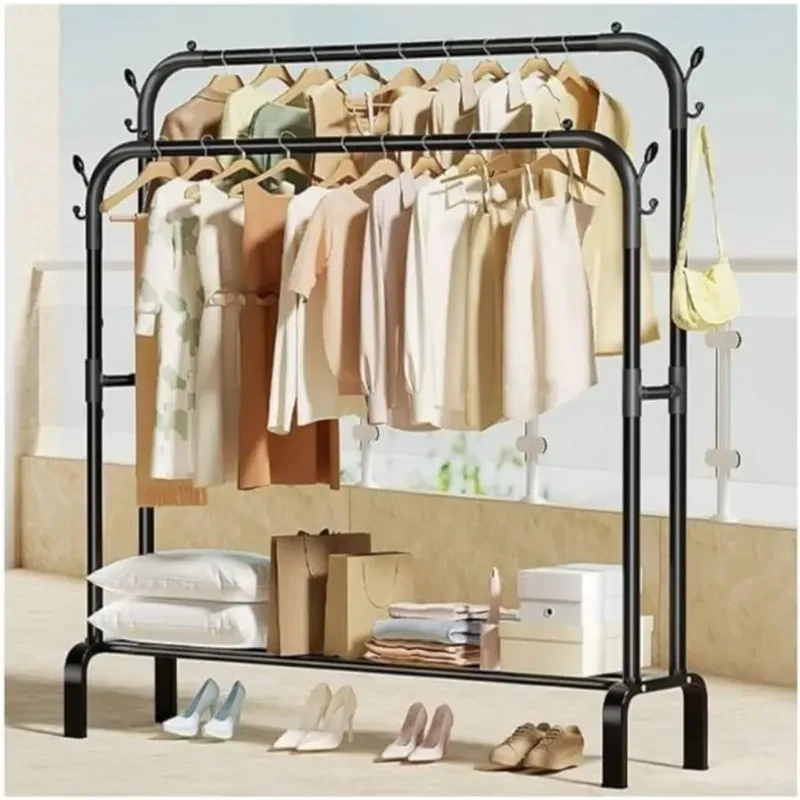 Perchas para ropa dobles