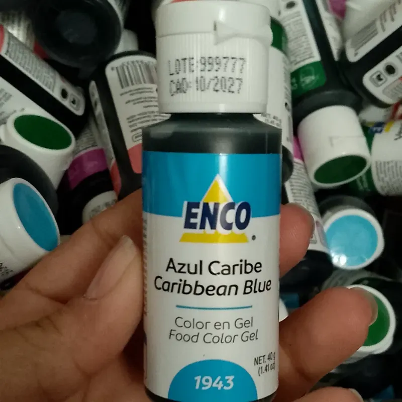 Tinta Enco 40g Azul Caribe