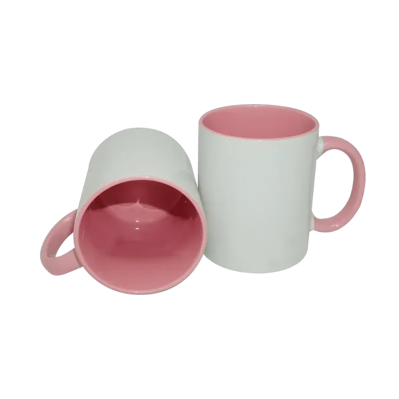 Taza color interno y asa 11 oz. para sublimación