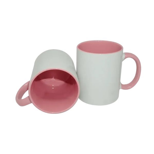 Taza color interno y asa 11 oz. para sublimación