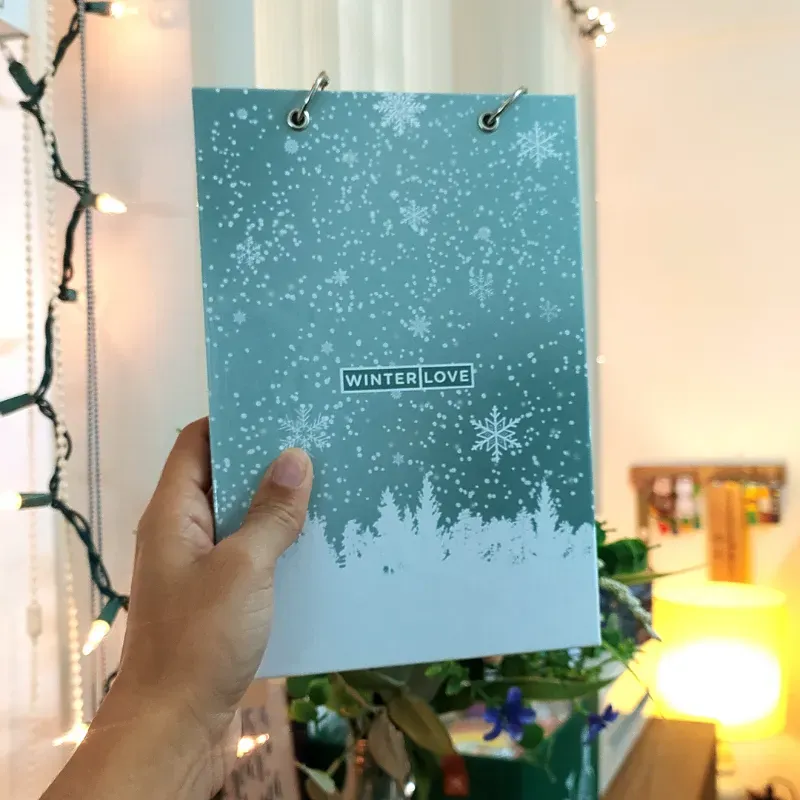Notebook "Winter Love"