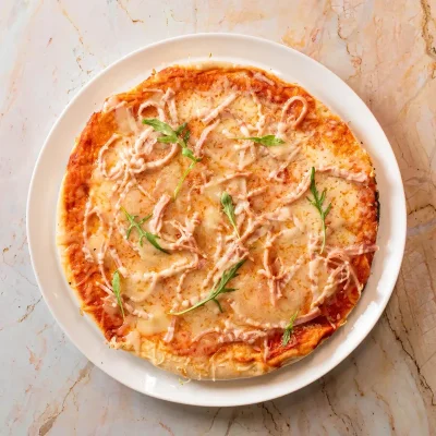 Pizza Jamón y Queso