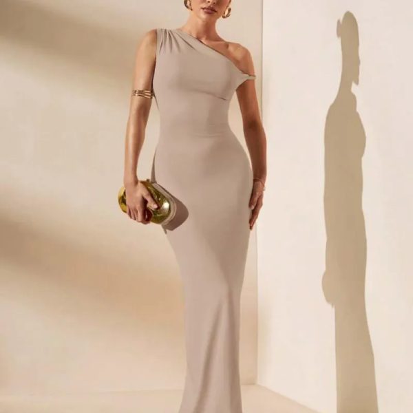 Vestido beige