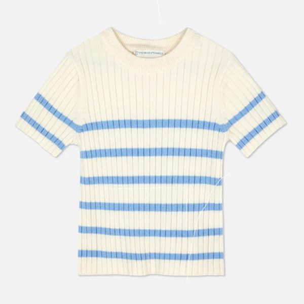 PRIMARK Pulóver de niña con rayas azules
