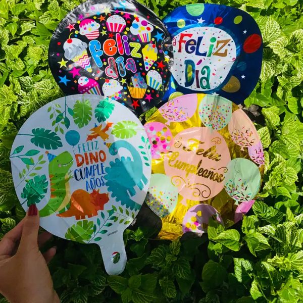 Globos metálicos